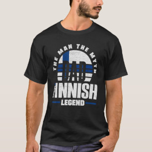 Camiseta Finlândia Finlândia Finlândia Bandeira Padre