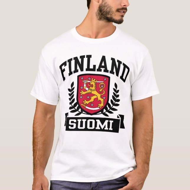 Camiseta Finlândia Suomi (Frente)