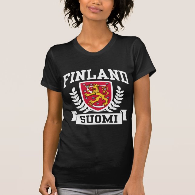 Camiseta Finlândia Suomi (Frente)