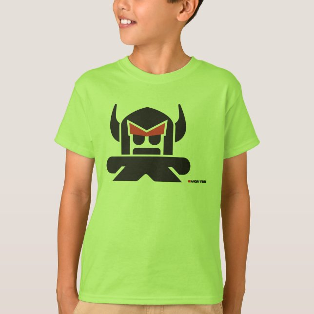Camiseta Finn irritado (Frente)