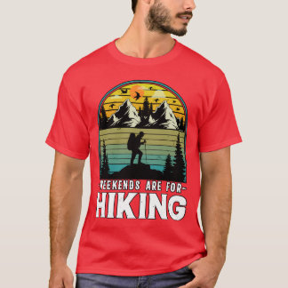 Camiseta Fins De Semana São Para Caminhadas Na Natureza Aca