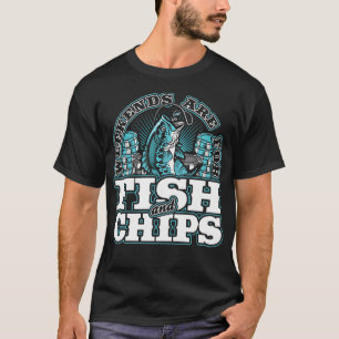 Camiseta Fins de Semana São Para Peixe e Batata Frita e Pes