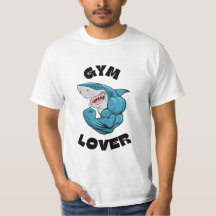 Fins Poderosos: Tee 'Gym Lover'