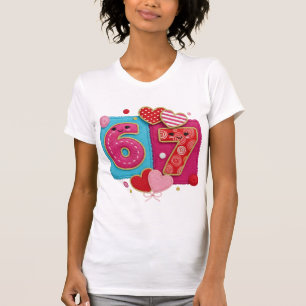 Camiseta Fio de Lã Falso PNG de Aniversário de 6 anos Latch