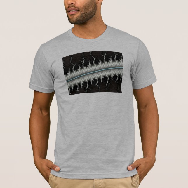 Camiseta Fio elétrico - Fractal (Frente)