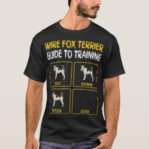 Camiseta Fio Fo Terrier Guide Para Treinar A Obediência Do