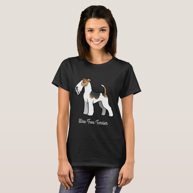 Camiseta Fio Fox Terrier (Frente Completa)