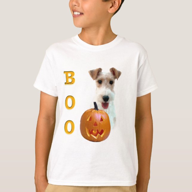 Camiseta Fio Fox Terrier Boo (Frente)