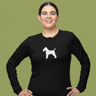 Camiseta Fio Fox Terrier Dog Raça Silhouette