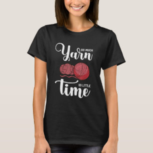 Camiseta Fio Tão Muito Crochê Quilting Tricoteira Gancho de