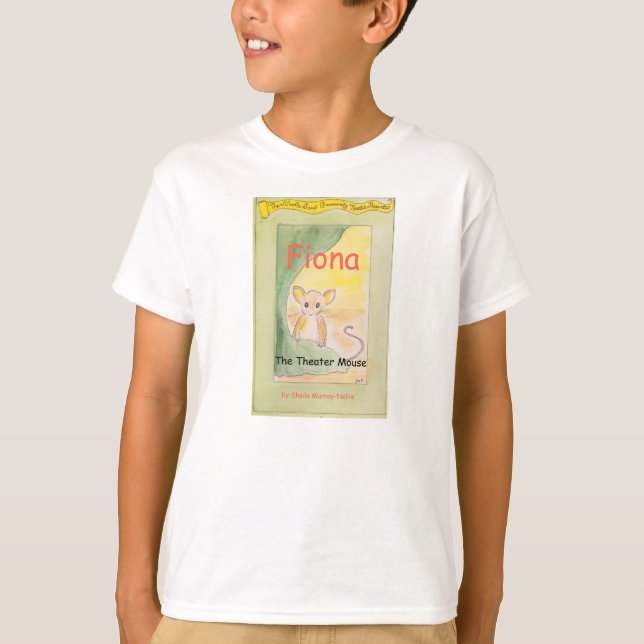 Camiseta Fiona o t-shirt do rato do teatro (Frente)