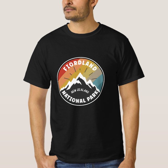 Camiseta Fiordland National Park Nova Zelândia (Frente)