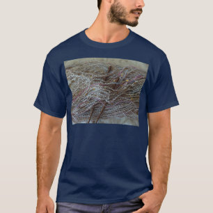 Camiseta Fios de arte opalescentes
