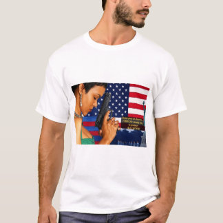 Camiseta Fique alto e firme para a liberdade!