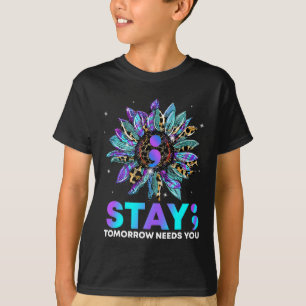 Camiseta Fique; Amanhã Precisa De Você Prevenção Contra Sui