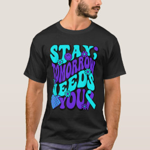 Camiseta Fique Amanhã Precisa De Você Preventi Suicida Semi