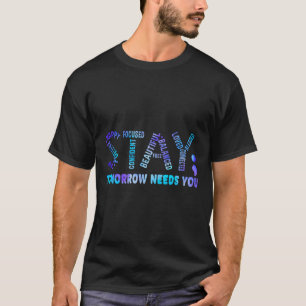 Camiseta Fique Amanhã Precisa Que Você Prevena O Suicídio