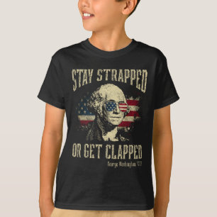Camiseta Fique Armaado Ou Leve Um Tiro George Washington 4