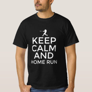Camiseta Fique calmo e corra para casa