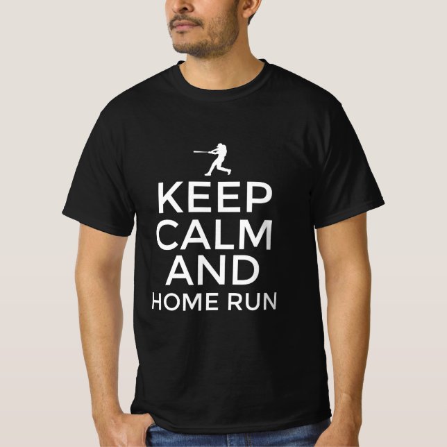 Camiseta Fique calmo e corra para casa (Frente)