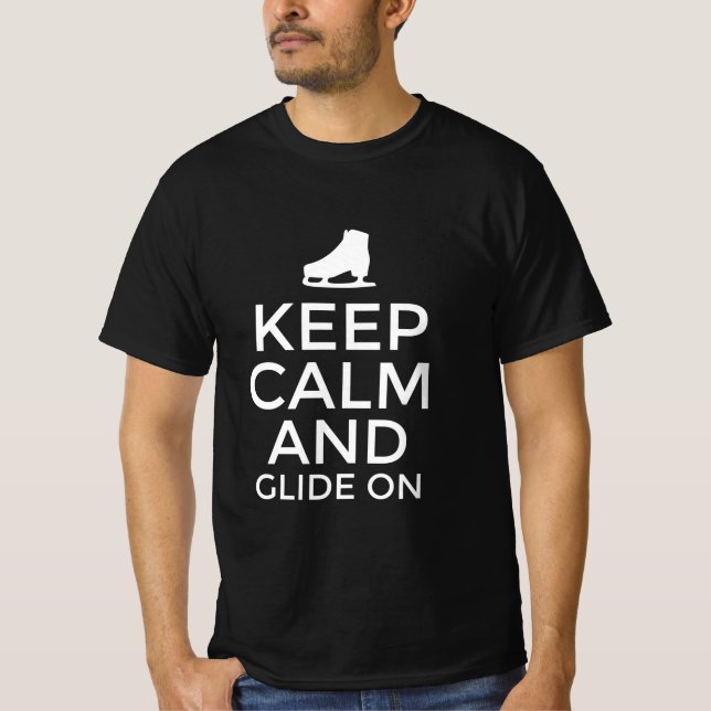 Camiseta Fique calmo e gire (Frente)