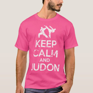 Camiseta Fique Calmo E Judon Sensei Judoka Judo