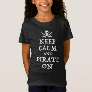 Camiseta Fique Calmo E Pirata