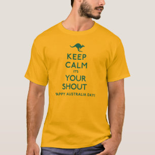 Camiseta Fique calmo É seu grito