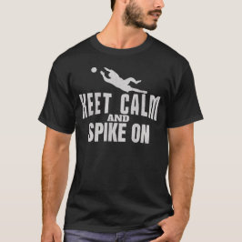 Camiseta Fique Calmo E Spike No Spikeball