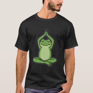 Camiseta Fique Calmo, Fique Raro - Sapo De Meditação De Zen