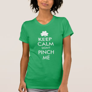 Camiseta Fique calmo Não me pinto