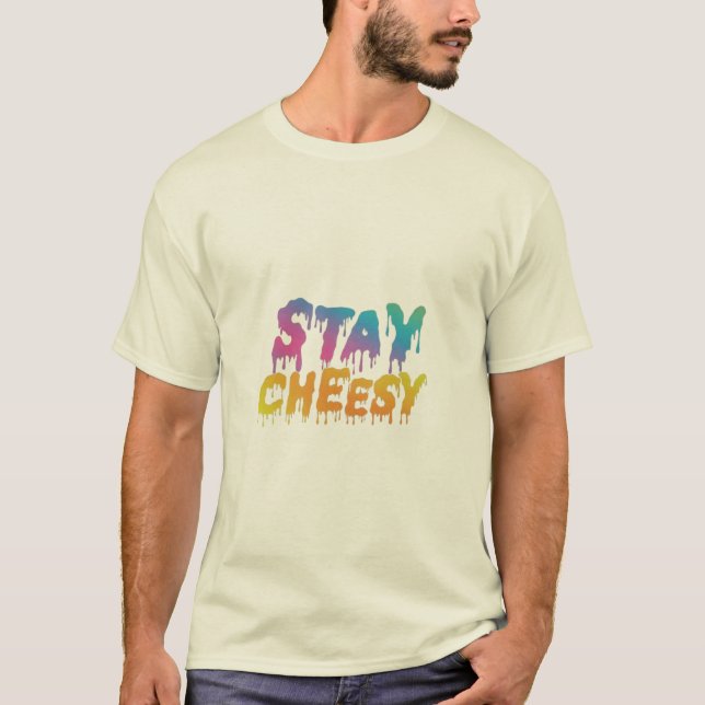 Camiseta Fique Cheesy (Frente)