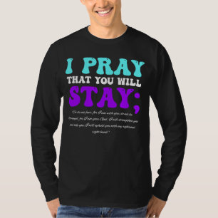 Camiseta Fique com a consciência suicida Isaiah 4110 Bíblia