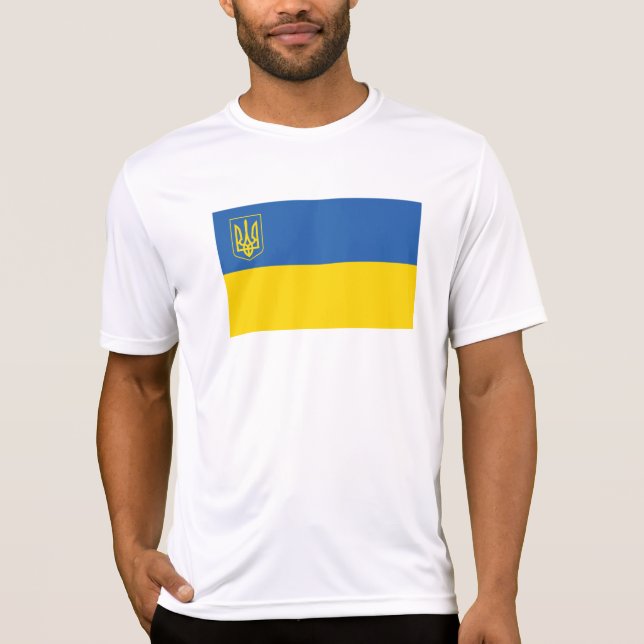 Camiseta Fique Com a Ucrânia (Frente)