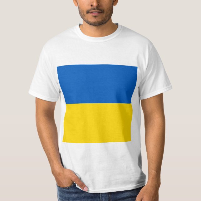 CAMISETA FIQUE COM A UCRÂNIA! (Frente)