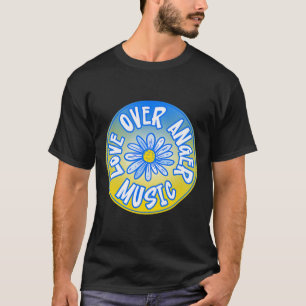 Camiseta Fique Com a Ucrânia Amor Sobre a Música da Ira 4