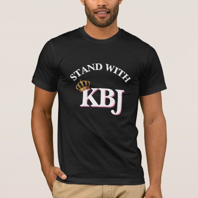 Camiseta Fique Com KBJ Ketanji Brown Jackson (Frente)