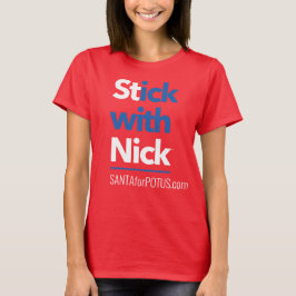 Camiseta "Fique com o Nick", a árvore básica das mulheres