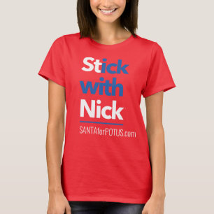 Camiseta "Fique com o Nick", a árvore básica das mulheres