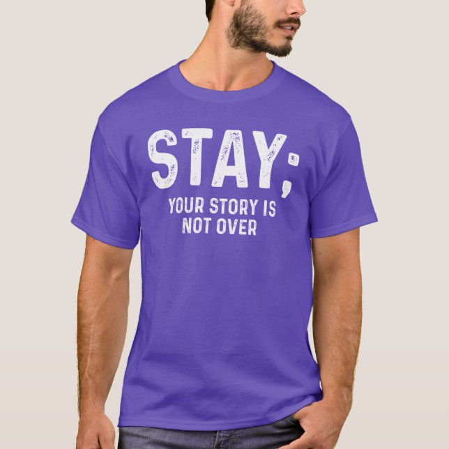 Camiseta Fique Com Sua História Não Acabada (Frente)