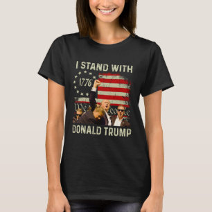 Camiseta Fique Com Trump Funny Trump 2024
