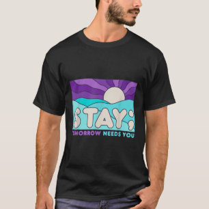 Camiseta Fique Consciente Prevenção Suicídio Saúde Mental A