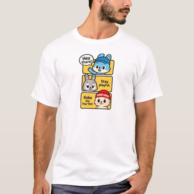 Camiseta Fique Divertido (Frente)