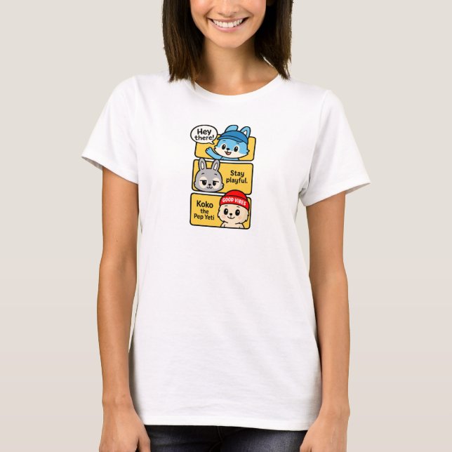 Camiseta Fique Divertido (Frente)