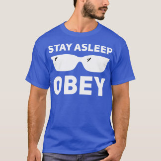 Camiseta Fique dormindo obedecendo