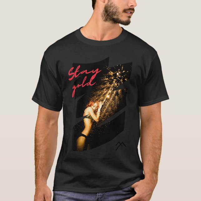 Camiseta Fique Dourado (Frente)