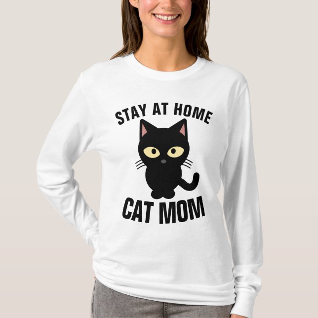 Camiseta FIQUE EM CASA, MOM T-shirts (Frente)