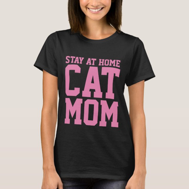 Camiseta FIQUE EM CASA, MOM T-shirts (Frente)