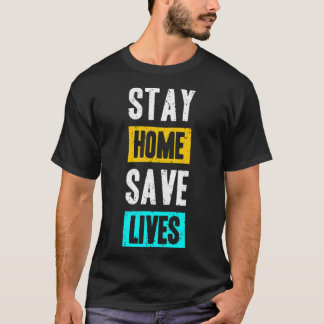 Camiseta Fique em casa salvando vidas