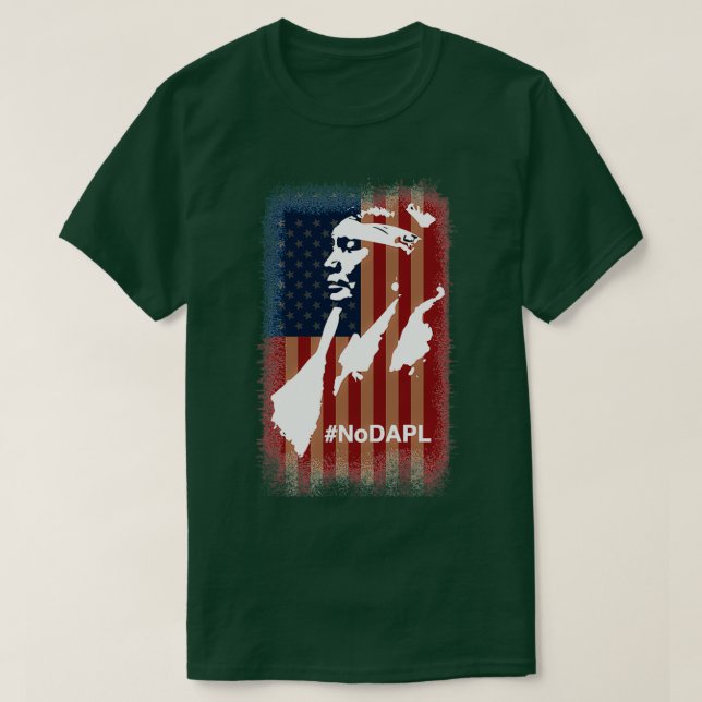 Camiseta Fique em pé com o Stocks NODAPL (Frente do Design)